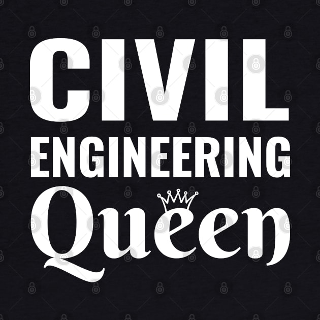 Civil Engineering Queen Women in stem steminist by Petalprints